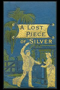 A lost Piece of Silver Vintage Book Cover Gallery Wrapped Canvas Print