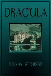 Dracula Book Cover Prints Posters Canvas Bram Stoker