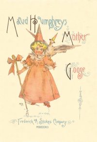Mother Goose Maude Humphreys Vintage Book Cover on Gallery Wrapped Canvas Print