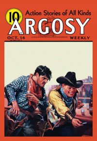 argosy weekly vintage magazine on canvas print
