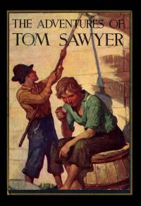 The Adventures of Tom Sawyer Mark Twain Canvas Art Print