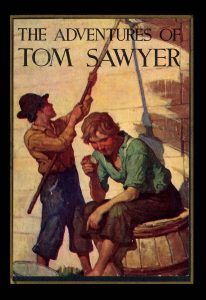 The Timeless Influence of Long-Gone American Authors: A Literary Legacy -The Adventures of Tom Sawyer Canvas Art Print