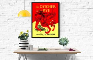 The catcher in the Rye Art print