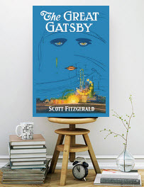 The Timeless Influence of Long-Gone American Authors: A Literary Legacy -The Great Gatsby Art Print